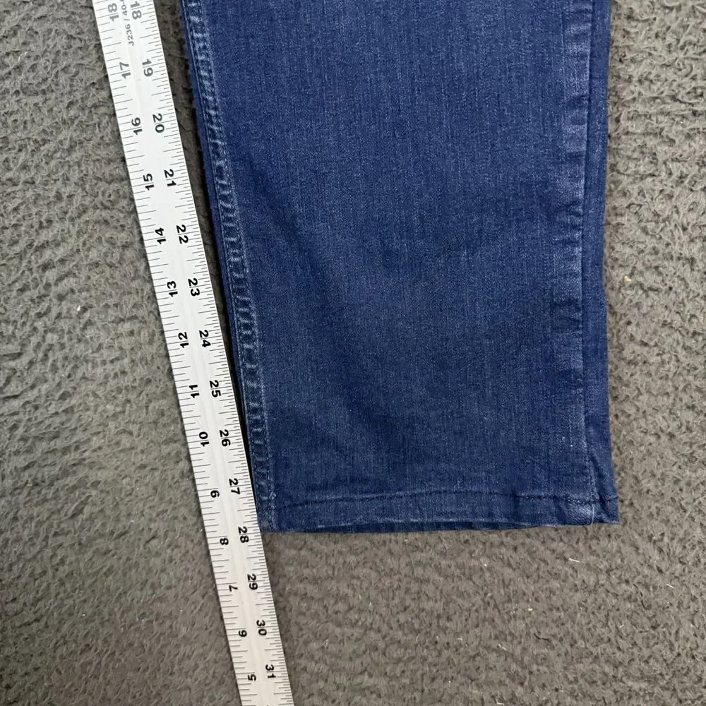 Mugsy Jeans Mens 34x30 Blue Fultons Slim Fit Stretch Dark Wash Denim Pants